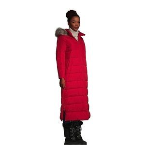 Land’s End Hyper Dry Coat Size S Maxi Coat - SUPER LONG and WARM!!